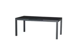 SIENA GARDEN Savina XL/Miros Esstischgarnitur, Matt Graphit/grau, Alu/Teak/Texfabric/Spraystone, Tisch 180/240x90 Cm, 6 Multipos. -Warmer Garten 22038 3.jpg