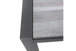 SIENA GARDEN Savona/Kingston Esstischgarnitur, Matt Graphit/grau/wood Look, Alu/Teak/Keramik/Texfabric, Tisch 220/340x108 Cm, 6 Stapelsessel -Warmer Garten 22050 12.jpg