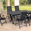 OUTFLEXX Esstischgarnitur, OUTFLEXX® Anthrazit Matt, Alu / Spraystone / Textil, Tisch 180/280x100cm, 6 Multipositionssessel -Warmer Garten 22133 1.jpg