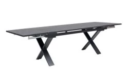 OUTFLEXX Esstischgarnitur, OUTFLEXX® Anthrazit Matt, Alu / Spraystone / Textil, Tisch 180/280x100cm, 6 Multipositionssessel -Warmer Garten 22133 6.jpg