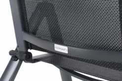 OUTFLEXX Esstischgarnitur, OUTFLEXX® Anthrazit Matt, Alu / HPL / Textil, Tisch 180/280x100cm, 6 Stapelsessel, 2 Multipo -Warmer Garten 22162 17.jpg