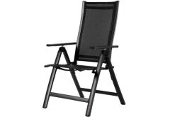 OUTFLEXX Esstischgarnitur, OUTFLEXX® Anthrazit Matt, Alu / HPL / Textil, Tisch 180/280x100cm, 6 Stapelsessel, 2 Multipo -Warmer Garten 22162 3.jpg