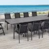 OUTFLEXX Esstischgarnitur, OUTFLEXX® Anthrazit Matt, Alu / HPL / Textil, Tisch 180/280x100cm, 8 Stapelsessel, 2 Multipo -Warmer Garten 22163 1.jpg