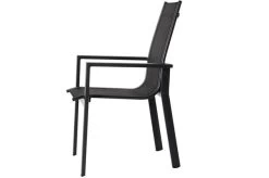 OUTFLEXX Esstischgarnitur, OUTFLEXX® Anthrazit Matt, Alu / HPL / Textil, Tisch 180/280x100cm, 8 Stapelsessel, 2 Multipo -Warmer Garten 22163 20.jpg