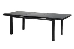 OUTFLEXX Premium Esstischgarnitur, OUTFLEXX® Anthrazit Matt, Alu / Glas / Teak, Tisch 180/240x100cm, 8 Multipositionssessel 30 OUTFLEXX Premium Esstischgarnitur, OUTFLEXX® Anthrazit Matt, Alu / Glas / Teak, Tisch 180/240x100cm, 8 Multipositionssessel -Warmer Garten 22206 10.jpg