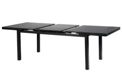 OUTFLEXX Premium Esstischgarnitur, OUTFLEXX® Anthrazit Matt, Alu / Glas / Teak, Tisch 180/240x100cm, 8 Multipositionssessel 29 OUTFLEXX Premium Esstischgarnitur, OUTFLEXX® Anthrazit Matt, Alu / Glas / Teak, Tisch 180/240x100cm, 8 Multipositionssessel -Warmer Garten 22206 9.jpg