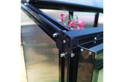 OUTFLEXX Gewächshaus, Schwarz, Alu/Polycarbonat, 91x51x168cm, Pulverbeschichtet -Warmer Garten 22274 14.jpg