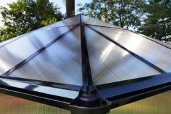 OUTFLEXX Gewächshaus, Schwarz, Alu/Polycarbonat, 309x355x272cm, Pulverbeschichtet -Warmer Garten 22275 18.jpg