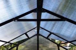 OUTFLEXX Gewächshaus, Schwarz, Alu/Polycarbonat, 311x250x228cm, Pulverbeschichtet -Warmer Garten 22278 10.jpg