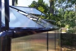 OUTFLEXX Gewächshaus, Schwarz, Alu/Polycarbonat, 311x250x228cm, Pulverbeschichtet -Warmer Garten 22278 12.jpg