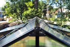 OUTFLEXX Gewächshaus, Schwarz, Alu/Polycarbonat, 372x250x228cm, Pulverbeschichtet 20 OUTFLEXX Gewächshaus, Schwarz, Alu/Polycarbonat, 372x250x228cm, Pulverbeschichtet -Warmer Garten 22279 8.jpg