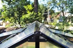 OUTFLEXX Gewächshaus, Schwarz, Alu/Polycarbonat, 494x250x228cm, Pulverbeschichtet -Warmer Garten 22281 8.jpg