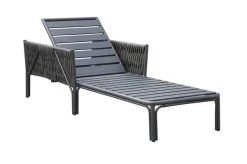 OUTFLEXX Mermaid Liege, Anthrazit, Aluminium/XL Geflecht, 203x75x56 Cm, Inkl. Polster -Warmer Garten 22302 3.jpg