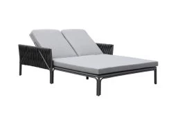 OUTFLEXX Mermaid Doppelliege, Anthrazit, Aluminium/XL Rope, 140x56x132 Cm, Inkl. Polster -Warmer Garten 22310 2.jpg