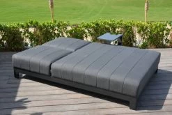 OUTFLEXX Doppelliegen, Anthrazit/sooty, Alu/Sunbrella, 203x143x40/100, Höhenverstellbare Rückenlehne -Warmer Garten 22411 4.jpg