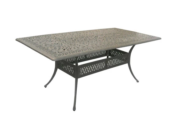 HARTMAN Amalfi Esstisch, Bronze/anthrazit, Alu-Guss, 214x112cm, Rechteckig 3 HARTMAN Amalfi Esstisch, Bronze/anthrazit, Alu-Guss, 214x112cm, Rechteckig