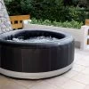 MSPA Premium Super Camaro Whirlpool, Schwarz/silber, PVC-Kunstleder, Ø204x70 Cm / 930L, Inkl. Fernbedienung, Für Bis Zu 6 Personen -Warmer Garten 22479 01.jpg