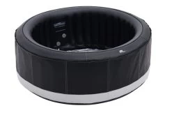 MSPA Premium Super Camaro Whirlpool, Schwarz/silber, PVC-Kunstleder, Ø204x70 Cm / 930L, Inkl. Fernbedienung, Für Bis Zu 6 Personen -Warmer Garten 22479 03.jpg