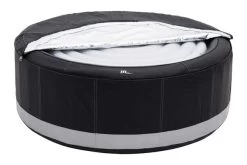 MSPA Premium Super Camaro Whirlpool, Schwarz/silber, PVC-Kunstleder, Ø204x70 Cm / 930L, Inkl. Fernbedienung, Für Bis Zu 6 Personen -Warmer Garten 22479 06.jpg