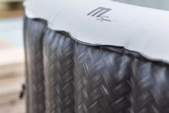 MSPA Comfort Bubble Spa Series Whirlpool, Grau/weiß, Rhino-Tech, Ø204x70 Cm / 930L, Rattanoptik, Inkl. Fernbedienung, Für Bis Zu 6 Personen -Warmer Garten 22481 04.jpg