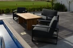 OUTFLEXX Loungemöbel, Sooty, Alu/Sunbrella/recyceltes Teakholz, 4 Personen, Loungetisch 160x90 Cm -Warmer Garten 22837 4.jpg