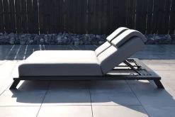 OUTFLEXX Exklusivmodell Blain Doppelliege, Flanelle, Alu/Sunbrella, 222 X 144 X 38 Cm, Inkl. Verstellbarer Rückenlehne -Warmer Garten 22851 5.jpg