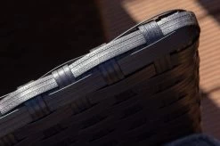 OUTFLEXX Esstischgarnitur, Edelstahl/Teak, 4 Diningsessel, Tisch 160x90cm, A-Gestell -Warmer Garten 22883 3.jpg