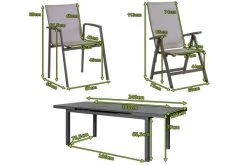 STERN New Top Esstischgarnitur, Anthrazit, Alu / Glas / Textil, Ausziehtisch 180/240x100cm, 6 Stapel-, 2 Klappsessel -Warmer Garten 22998 5.jpg