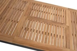 HARTMAN Silencio / Alice Sitzgruppe, Xerix/natur, Alu/Teak, 4x4 Textilen, 8 Multipo, 160/220x90cm, FSC-Teak Armlehnen -Warmer Garten 23216 9.jpg
