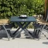 HARTMAN Xanadu / Da Vinci Sitzgruppe, Xerix/natur, Alu/Teak/Glaskeramik, 6 Multipo, 160/220x100cm, FSC-Teak Armlehnen -Warmer Garten 23285 1.jpg