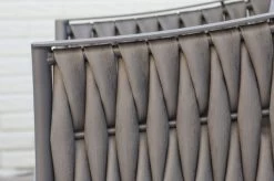 OUTFLEXX Oranger Blossom Esstischgarnitur, Anthrazit, Alu/XL Geflecht, 7-teilig, Inkl. Sitz- Und Rückenkissen, Tisch 200 X 90 X 76 Cm -Warmer Garten 23395 7.jpg