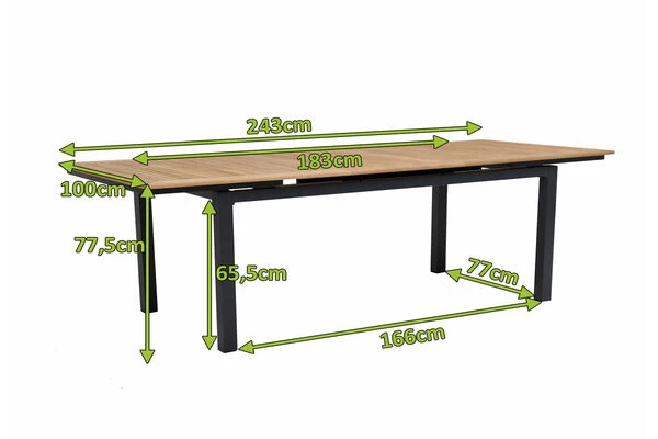 OUTFLEXX Premium Abdeckhaube Für Tische, Schwarz, Polyester, 185 X 102x 73 Cm, Wasserbeständig, Integriertes Zugband 7 OUTFLEXX Premium Abdeckhaube Für Tische, Schwarz, Polyester, 185 X 102x 73 Cm, Wasserbeständig, Integriertes Zugband – Bild 5