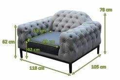 OUTFLEXX Premium Abdeckhaube Für Sessel, Schwarz, Z.B. 21870, 120 X 107 X 75 Cm, Wasserbeständig, Integriertes Zugband 11 OUTFLEXX Premium Abdeckhaube Für Sessel, Schwarz, Z.B. 21870, 120 X 107 X 75 Cm, Wasserbeständig, Integriertes Zugband -Warmer Garten 23415 5.jpg