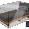 OUTFLEXX Premium Abdeckhaube Für Liegen, Schwarz, Z.B. 21682, 212 X 102 X 70 Cm, Wasserbeständig, Integriertes Zugband -Warmer Garten 23418.jpg