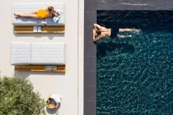 OUTFLEXX Icon Loungeliege, Lead Chine, Alu/Teak/Sunbrella, 213 X 89 X 41 Cm, Inkl. Verstellbarer Rückenlehne -Warmer Garten 23437 7.jpg