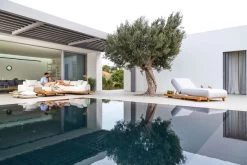 OUTFLEXX Icon Beistelltisch, Natur, Teakholz, 204 X 30 X 14 Cm, Passend Zu Icon Loungeliege -Warmer Garten 23438 9.jpg