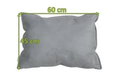 OUTFLEXX Dekokissen, Suede Grey, Sunbrella, 60 X 45 Cm, Bei 40 °C Waschbar, Z.B. Passend Zu Lounge 21845 -Warmer Garten 23443 mass.jpg