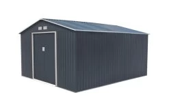 OUTTECH Gerätehaus, Anthrazit, Stahl, 340 X 382 X 210 Cm, Schiebetüren, Inkl. Lüftungsgitter 10 OUTTECH Gerätehaus, Anthrazit, Stahl, 340 X 382 X 210 Cm, Schiebetüren, Inkl. Lüftungsgitter -Warmer Garten 24394 4.jpg