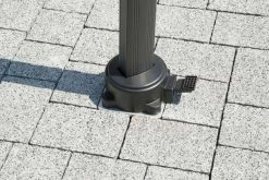 Schneider® SCHNEIDER Universal-Bodenplatte Für Sonnenschirme, Silber, Stahl Verzinkt, 16 X 16 X 40 Cm -Warmer Garten 2664 04.jpg