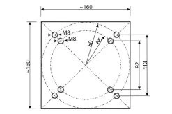 Schneider® SCHNEIDER Universal-Bodenplatte Für Sonnenschirme, Silber, Stahl Verzinkt, 16 X 16 X 40 Cm -Warmer Garten 2664 07.jpg