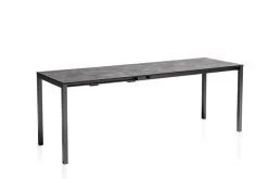 KETTLER Cubic/Basic Plus Esstischgarnitur, Anthrazit, Alu/HPL/Textilene, 140/210x70 Cm, 4 Multipos -Warmer Garten 28829 03.jpg