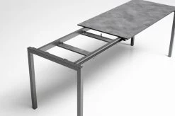 KETTLER Cubic/Basic Plus Esstischgarnitur, Anthrazit, Alu/HPL/Textilene, 140/210x70 Cm, 4 Multipos -Warmer Garten 28829 06.jpg