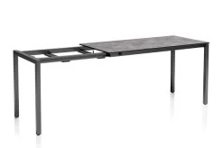 KETTLER Cubic/Basic Plus Esstischgarnitur, Anthrazit, Alu/HPL/Textilene, 140/210x70 Cm, 4 Multipos -Warmer Garten 28829 07.jpg