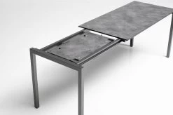 KETTLER Cubic/Basic Plus Esstischgarnitur, Anthrazit, Alu/HPL/Textilene, 140/210x70 Cm, 4 Multipos -Warmer Garten 28829 08.jpg