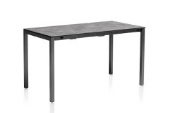 KETTLER Cubic/Basic Plus Esstischgarnitur, Anthrazit, Alu/HPL/Textilene, 140/210x70 Cm, 4 Multipos -Warmer Garten 28829 09.jpg