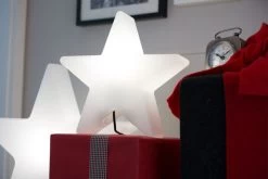 8-Seasons Shining Star Mini Dekoleuchte, Weiß, Polyethylen, Ø40x10x37cm, Mit Standard-E27-Fassung -Warmer Garten 2 10680 1.jpg