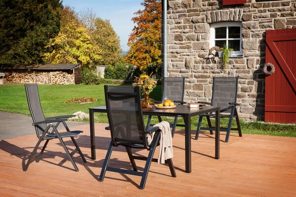 KETTLER Altura Multipositionssessel, Anthrazit/anthrazit, Alu/Textilene, 0302101-7100 4 KETTLER Altura Multipositionssessel, Anthrazit/anthrazit, Alu/Textilene, 0302101-7100 – Bild 2