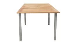 OUTFLEXX Ausziehtisch, FSC-Teak/Edelstahl, Plattenstärke 20mm, 150/200x90cm -Warmer Garten 2 13535.jpg