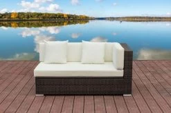 OUTFLEXX 2-Sitzer Ecksofa, Braun Marmoriert, Polyrattan, 145 X 85 X 70 Cm, Wasserfeste Kissenbox, Armlehne Li. 14 OUTFLEXX 2-Sitzer Ecksofa, Braun Marmoriert, Polyrattan, 145 X 85 X 70 Cm, Wasserfeste Kissenbox, Armlehne Li. -Warmer Garten 2 15734 3 BOX.jpg