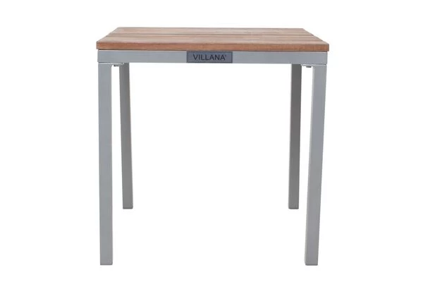 VILLANA Beistelltisch, FSC-Akazienholz / Aluminium, Silber, 45 X 45 X 45 Cm 4 VILLANA Beistelltisch, FSC-Akazienholz / Aluminium, Silber, 45 X 45 X 45 Cm – Bild 2